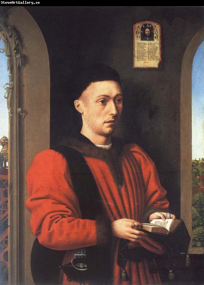 Petrus Christus Portrait of a young man